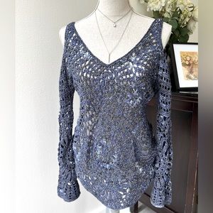 INC Cold Shoulder Sweater